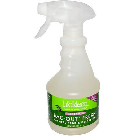 Bio Kleen, Bac-Out Fresh, Natural Fabric Refresher, Lavender 473ml