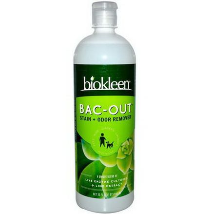 Bio Kleen, Bac-Out, Stain&Odor Remover 946ml