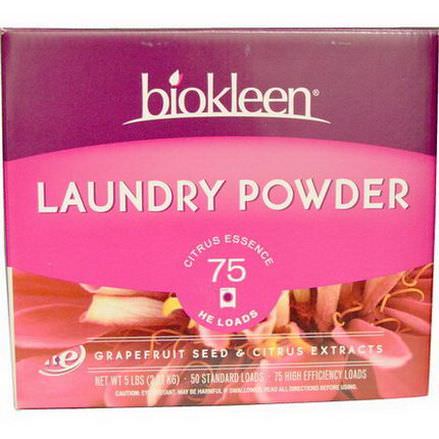 Bio Kleen, Citrus Essence Laundry Powder 2.27 kg