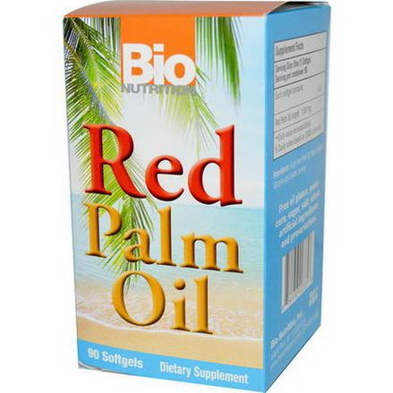 Bio Nutrition, Red Palm Oil, 90 Softgels