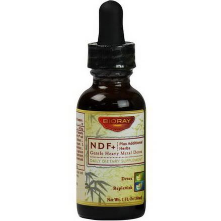 BioRay Inc NDF Plus Gentle-Organic-Detox 30ml
