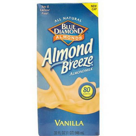 Blue Diamond, Almond Breeze, Almond Milk, Vanilla 946ml