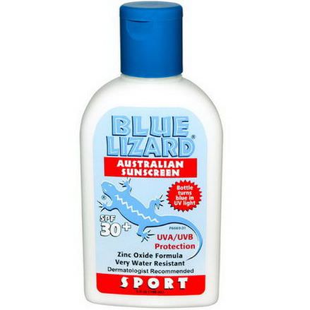 Blue Lizard Australian Sunscreen, Sport SPF 30+, UVA/UVB Protection 148ml