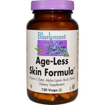 Bluebonnet Nutrition, Age-Less Skin Formula, 120 Vcaps