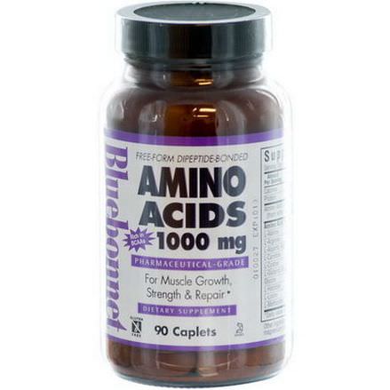 Bluebonnet Nutrition, Amino Acids, 1000mg, 90 Caplets