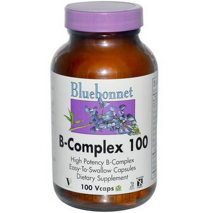 Bluebonnet Nutrition, B-Complex 100, 100 Vcaps