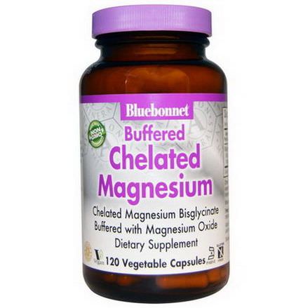 Bluebonnet Nutrition, Buffered Chelated Magnesium, 120 Veggie Caps