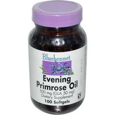 Bluebonnet Nutrition, Evening Primrose Oil, 500mg, 100 Softgels
