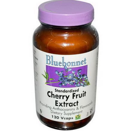 Bluebonnet Nutrition, Standardized Cherry Fruit Extract, 120 Vcaps