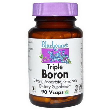 Bluebonnet Nutrition, Triple Boron, 90 Vcaps