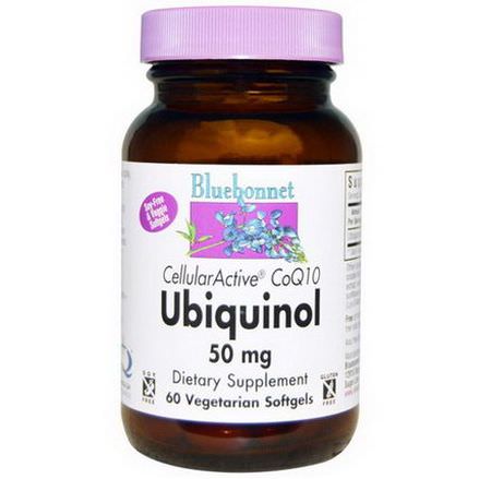 Bluebonnet Nutrition, Ubiquinol, 50mg, 60 Veggie Softgels