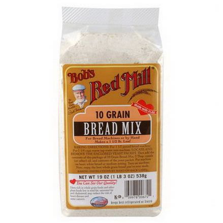 Bob's Red Mill, 10 Grain, Bread Mix 538g
