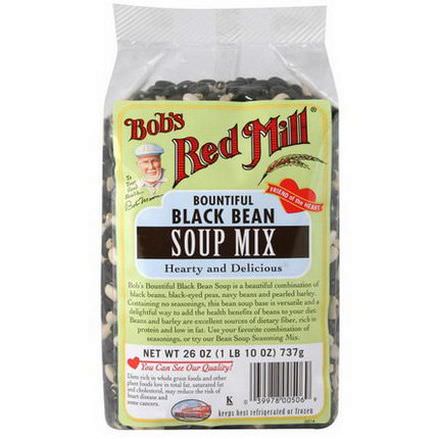 Bob's Red Mill, Bountiful, Black Bean, Soup Mix 737g
