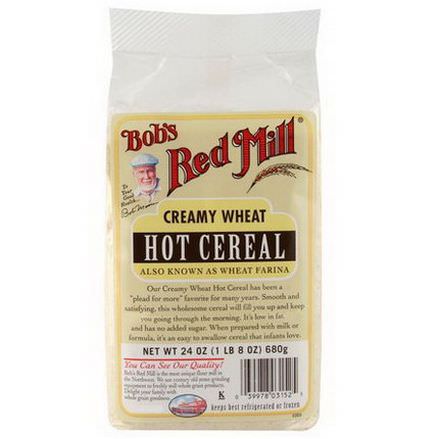 Bob's Red Mill, Creamy Wheat Hot Cereal 680g