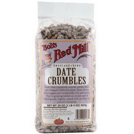 Bob's Red Mill, Date Crumbles 566g