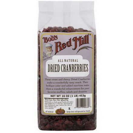 Bob's Red Mill, Dried Cranberries 453g