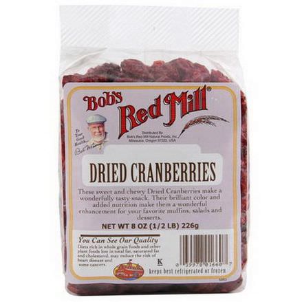 Bob's Red Mill, Dried Cranberries 226g