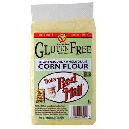 Bob's Red Mill, Gluten Free Corn Flour 680g