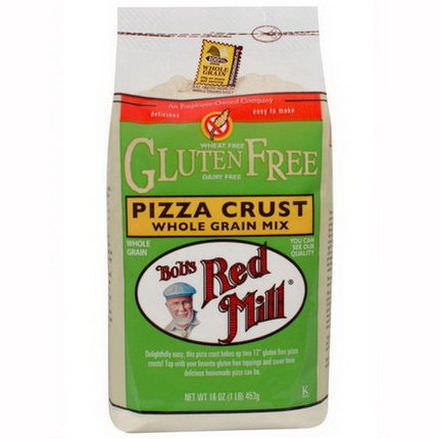 Bob's Red Mill, Gluten Free Pizza Crust Whole Grain Mix 453g