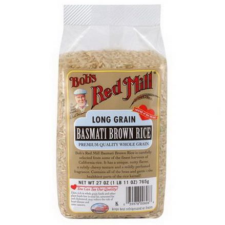 Bob's Red Mill, Long Grain Basmati Brown Rice 765g