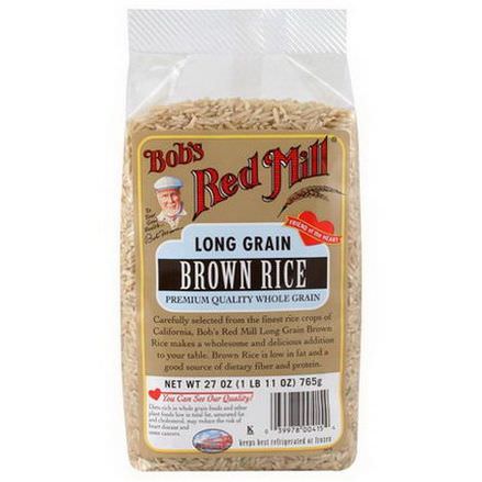 Bob's Red Mill, Long Grain Brown Rice 765g