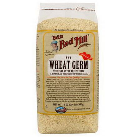 Bob's Red Mill, Natural Raw Wheat Germ 340g
