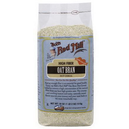 Bob's Red Mill, Oat Bran, Hot Cereal 510g