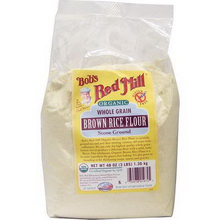 Bob's Red Mill, Organic, Brown Rice Flour 1.36 kg