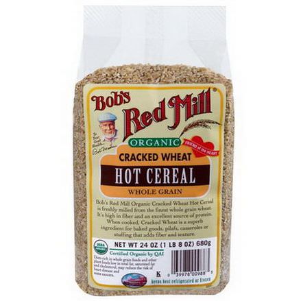 Bob's Red Mill, Organic, Cracked Wheat Hot Cereal 680g
