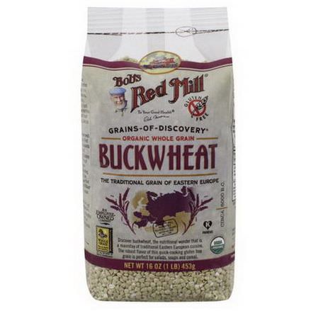 Bob's Red Mill, Organic Whole Grain Buckwheat 453g