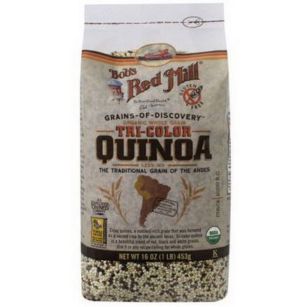 Bob's Red Mill, Organic Whole Grain Tri-Color Quinoa 453g