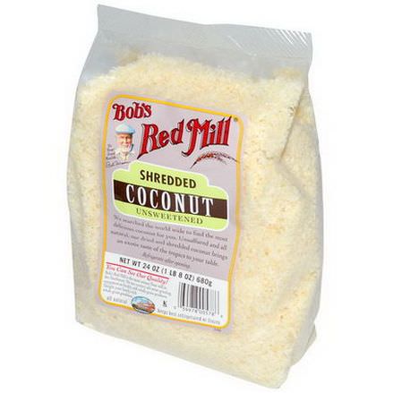 Bob's Red Mill, Shredded Coconut, Unsweetened 680g