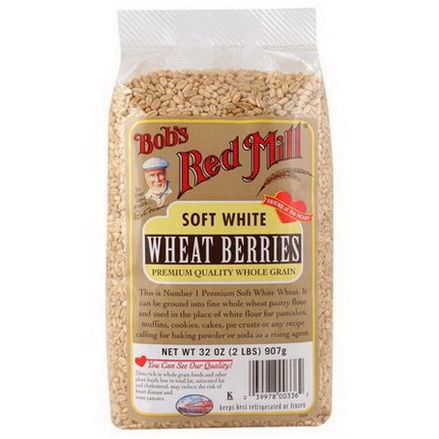 Bob's Red Mill, Soft White Wheat Berries 907g