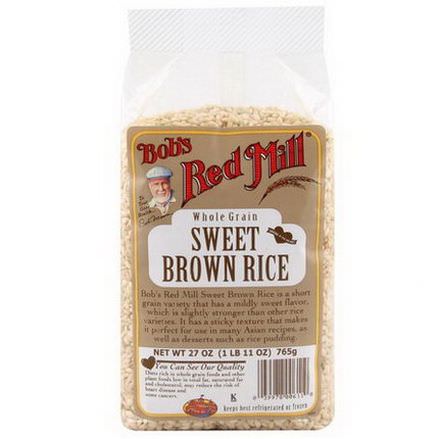 Bob's Red Mill, Sweet Brown Rice 765g