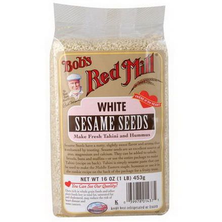 Bob's Red Mill, White Sesame Seeds 453g