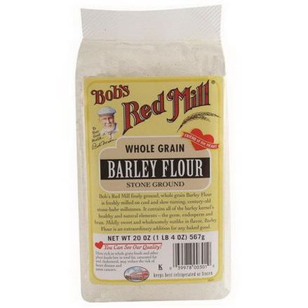 Bob's Red Mill, Whole Grain Barley Flour 567g