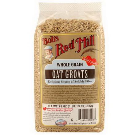 Bob's Red Mill, Whole Grain Oat Groats 822g
