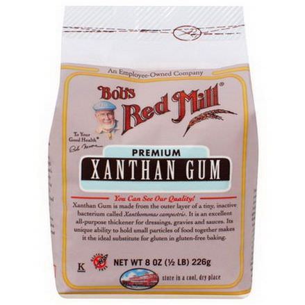 Bob's Red Mill, Xanthan Gum, Gluten Free 1/2 lb 226g