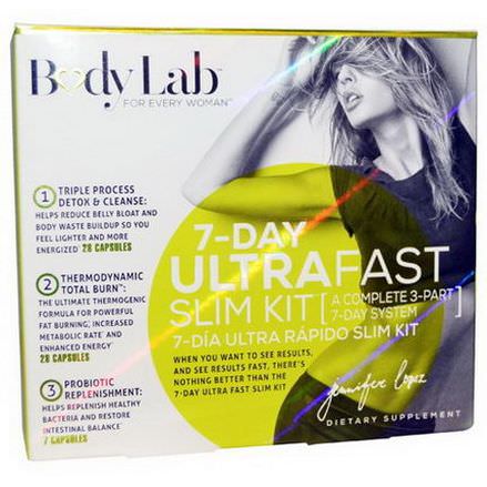 BodyLab, 7-Day Ultrafast Slim Kit, 3 Piece Kit