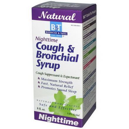 Boericke&Tafel, Nighttime Cough&Bronchial Syrup, 8 fl oz