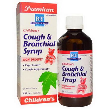 Boericke&Tafel, Premium Children's Cough&Bronchial Syrup, Cherry Flavor, 8 fl oz