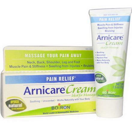 Boiron, Arnicare Cream, Pain Relief, Unscented 70g