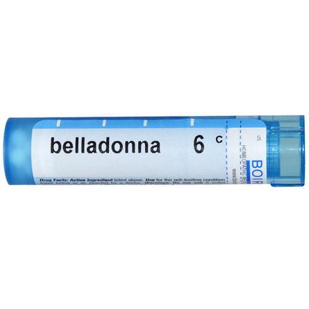 Boiron, Single Remedies, Belladonna, 6C, Approx 80 Pellets