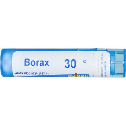 Boiron, Single Remedies, Borax, 30C, Approx 80 Pellets