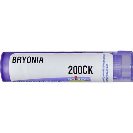 Boiron, Single Remedies, Bryonia, 200CK, Approx 80 Pellets
