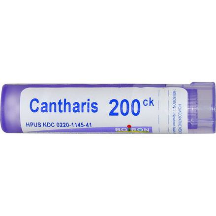 Boiron, Single Remedies, Cantharis, 200CK, Approx 80 Pellets