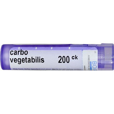 Boiron, Single Remedies, Carbo Vegetabilis, 200CK, Approx 80 Pellets