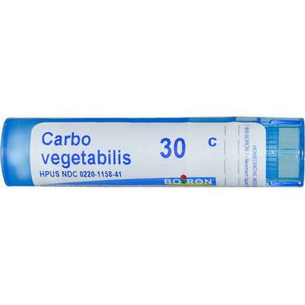 Boiron, Single Remedies, Carbo Vegetabilis, 30C, Approx 80 Pellets