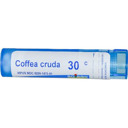 Boiron, Single Remedies, Coffea Cruda, 30C, Approx 80 Pellets