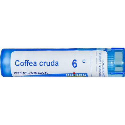 Boiron, Single Remedies, Coffea Cruda, 6C, Approx 80 Pellets